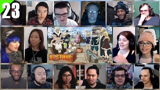 Dr. Stone Season 1 Episode 23 Reaction Mashup | ドクターストーン