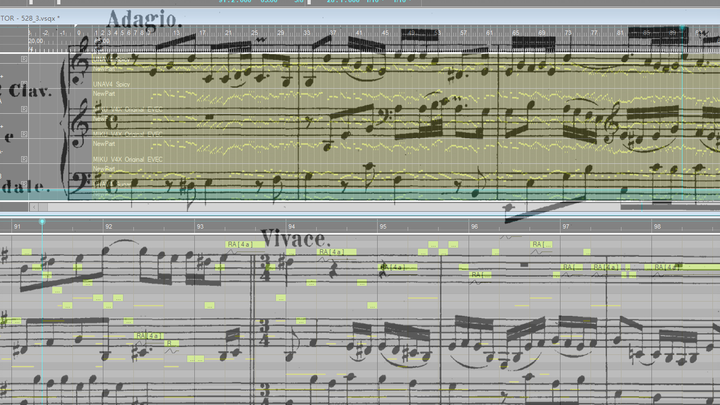(VOCALOID·UTAU) BWV528 แต่ร้องคัฟเวอร์โดย Miku กับ Una