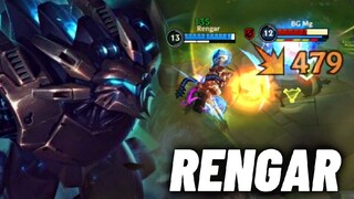 RENGAR SUPER AGGRESSIVE GAMEPLAY HIGHLIGHTS WILD RIFT