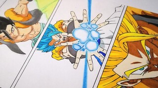 วาด GOGETA ทุกรูปแบบในรูปแบบภาพยนตร์ใหม่!