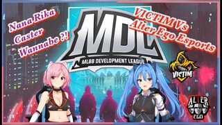 NANARIKA MAU JADI CASTER MOBILE LEGENDS ?! | MDL VICTIM VS ALTER EGO [MLBB Indonesia/Youtuber Anime]