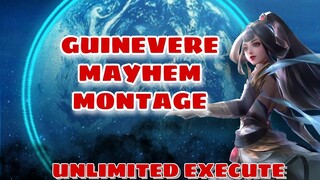 GUINEVERE MAYHEM MONTAGE - UNLIMITED EXECUTE - LADY CRANE - MOBILE LEGENDS