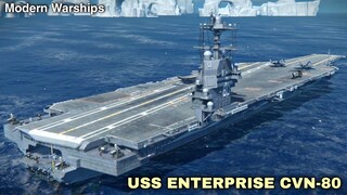 Modern Warships: USS ENTERPRISE CVN-80 online battle gameplay.