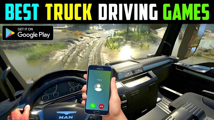 Top 5 Truck Driving games for android 2024 l truck game