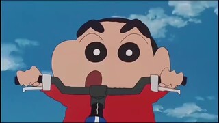This episode of Shin-chan is really cool with this BGM