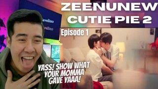 [REACTION] ZeeNuNew | Full Episode  :   นิ่งเฮียก็หาว่าซื่อ Cutie Pie Series 2 | EP.1