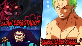 ONE PIECE 1064 Podría DESCONTROLARSE Muchísimo | KUROHIGE Derrota a LAW? | ZORO y el SECRETO de KUMA