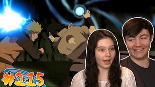 My Girlfriend REACTS to Naruto Shippuden EP 215 (Reaction/Review)