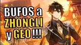 BUFF OFICIAL a ZHONGLI y GEO - Genshin Impact (Gameplay Español)