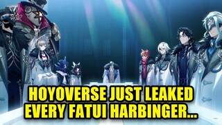 EVERY FATUI HARBINGER REVEALED BY HOYOVERSE | Genshin Impact