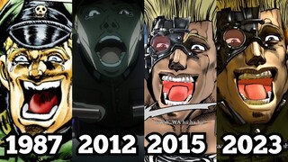 Rudol von Stroheims Laugh Evolution In JoJo's Bizarre Adventure (Manga/Anime/Game)