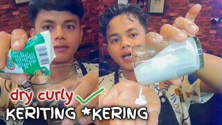 agar rambut keriting tidak kering ● COBA CARA INI