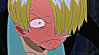 Sanji gagal meng keren karena kelakuan Usopp dan Luffy