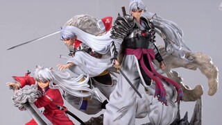 Bộ sưu tập tượng cha con InuYasha Sesshomaru Dougaou