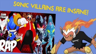 Sonic Villains Rap Cypher [Cam Steady] Reaction w/ Infernape Shinjo