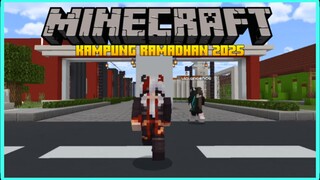 REVIEW BUILD PROJECT MAP KAMPUNG RAMADHAN 2025 | MINECRAFT BEDROCK INDONESIA
