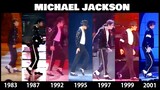 Michael Jackson MOONWALK EVOLUTION (1983 - 2009) [ 4K ]