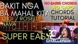 GIGI / ROSELLE NAVA - BAKIT NGA BA MAHAL KITA CHORDS (EASY GUITAR TUTORIAL) for Acoustic Cover