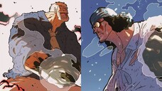 GARP VS KUZAN Pertarungan Epic Antara Guru dan Murid