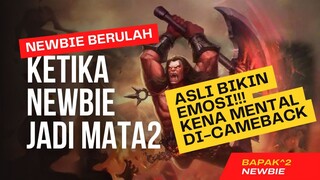 Ketika Newbie Push Ranked di-Cameback!! #pushrank dgn 1 Hero sampe sejauh apa?#Ep.01