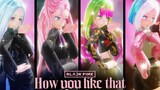 MMD BLACKPINK - How You Like That 4p เคลื่อนไหว DL