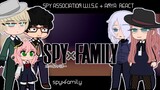 Spyxfamily || spy association react || infinity reactions