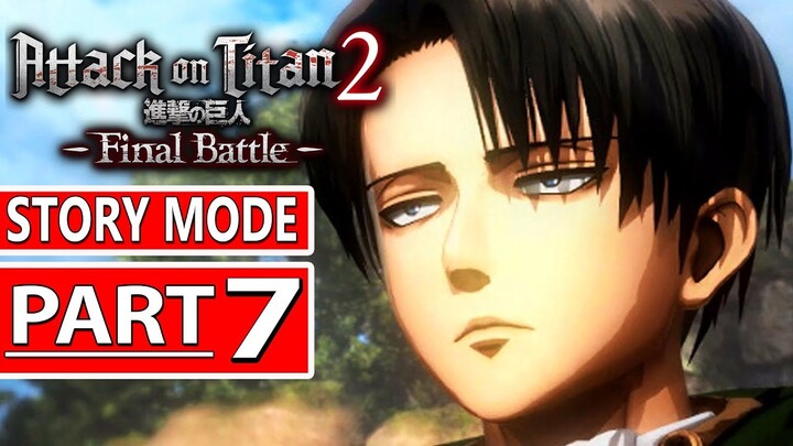LEVI GOD MODE VS BEAST TITAN - AOT 2 Final Battle Indonesia Walkthrough - Part 7