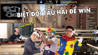 Mù Mắt Cùng Biệt Đội Càn Quét Rank CS.GO Bomman, TheAnh96, Bapj, MinhPopper Map Mirage