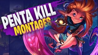 Epic Pentakill Montage #2 League of Legends Epic Pentakills