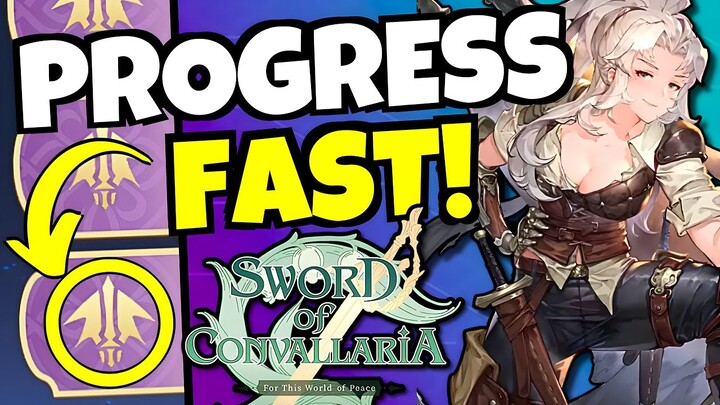 HUGE TRICK FOR FAST PROGRESS!!! [Sword of Convallaria]