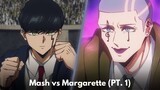Mash vs Margarette : The Fight Between Mash and Margarette Begins!  - MASHLE Anime Recap