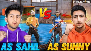 As Gaming Vs Noob Sunnny In Lone Wolf 1 Vs 1 50,000 Ruppes Challenge😍 -Garena Free Fire Max