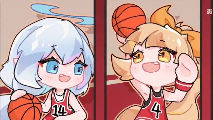 The 1.59 meter sister also wants to play basketball | Slam Dunk cover song