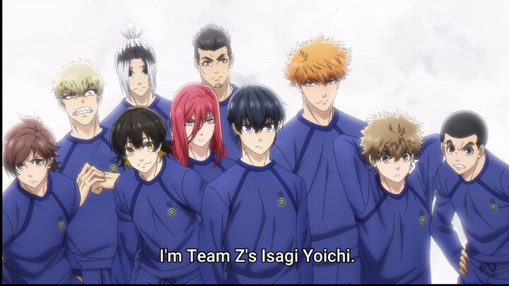 "Blue Lock" Episode 7 Team Z