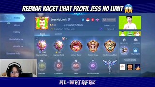 REEMAR KAGET LIHAT PROFIL JESS NO LIMIT