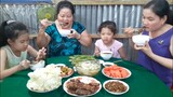 Tép Nấu Canh Bầu Cá Lóc Đồng Muối Sả Món Ăn Đơn Giản Mà Ngon| TKQ & Family T575