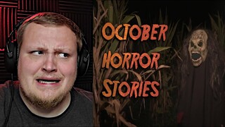 3 True Disturbing October Horror Stories - (Mr Nightmare) REACTION!!!