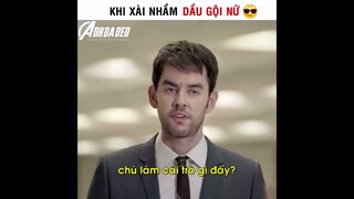 Meme hài hước#5|Khi xài nhầm dầu gội nữ