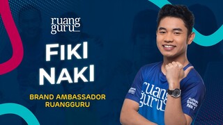 Introducing Fiki Naki, Brand Ambassador of Ruangguru