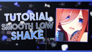 Tutorial Smooth Low Shake Alight Motion || AMV Tutorial