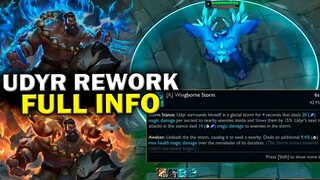 UDYR Rework - FULL INFO + SPLASH + SKINS