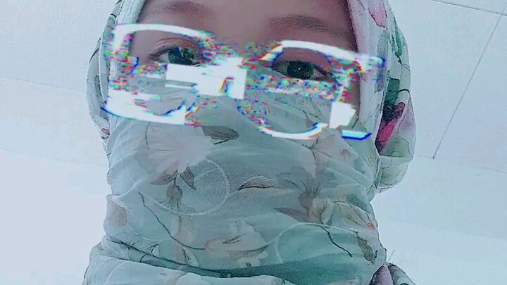 mask girl cool