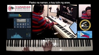 Philippine Christmas Songs Played On The Piano   Non-stop Tagalog Christmas Songs Top Video