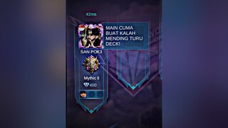 TURU DECK!  mlbb515 mlbbteammates  fypシ fyp