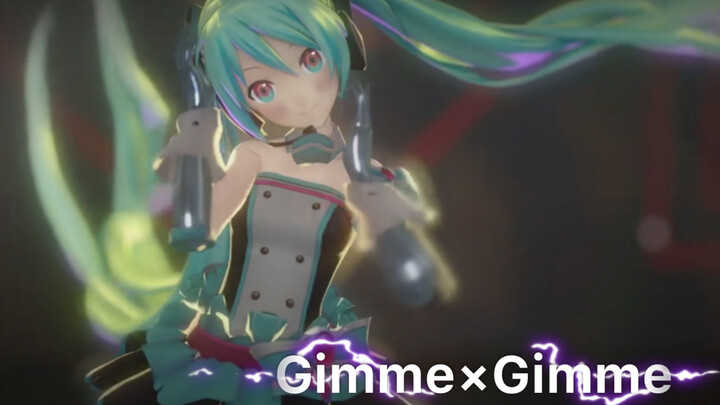 [1080p/60fps Hatsune Miku/สเต็ป] Hachioji P × Giga - Gimme × Gimme [สมจริง]