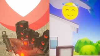 Menarilah dengan petugas pengawas, pembicara, dan petugas TV~
