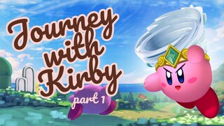 Kirby the Amazing Mirror - Beating 'Batafire' Boss Part 1