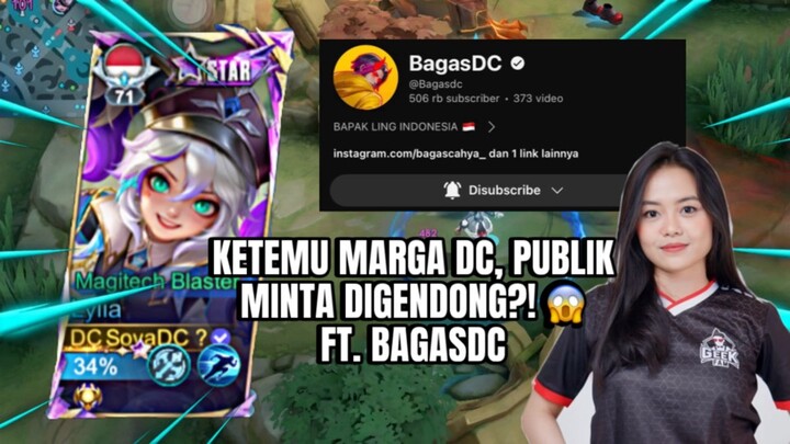 BagasDC UDAH PICK LING?! TEMEN NGEFEED PUN GA MASALAH, AUTO WIN 😎 | LYLIA GAMEPLAY