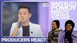 PRODUCERS REACT - Marcelito Pomoy Remote Control Challenge Reaction