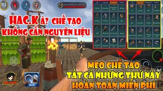 Raft Survival Multiplayer - Cách Xây Tất Cả Máy Móc Chế Tạo Vật Phẩm Hoàn Toàn Miễn Phí |Raft Online